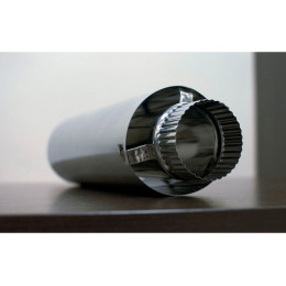 Сегмент дымохода Берег изолированный для походных печей 100мм