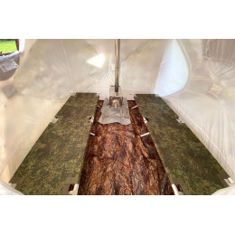 Палатка Берег Куб 2.20 Двухслойный ( нового образца ) (220х220/190 см)