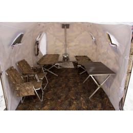 Универсальная палатка Берег Кубоид 3.60 Двухслойный (360х180/190 см)