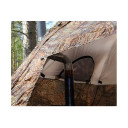 Поворотное колено Берег для дымохода 45° Д65