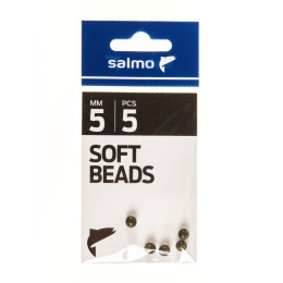 Бусины мягк. Salmo SOFT BEADS 7мм 5шт.
