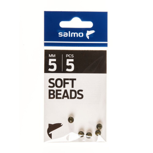 Бусины мягк. Salmo SOFT BEADS 7мм 5шт.
