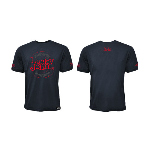 Футболка Lucky John серая 05 р.XXL