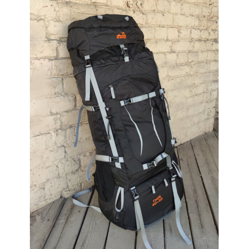 Рюкзак туристический Tramp Thor 90+10 л (черный)