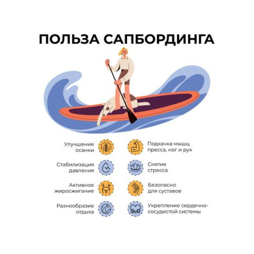 Надувная доска HIPER SUPB-0029 Glacier
