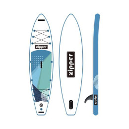 Надувная доска ZIPPER SUP Board (Сап Борд) S LINE 12'6'' TURING BLUE