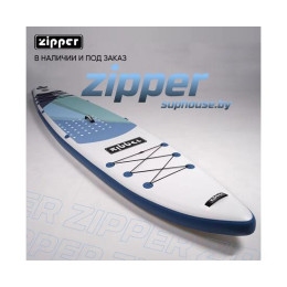 Надувная доска ZIPPER SUP Board (Сап Борд) S LINE 12'6'' TURING BLUE