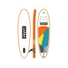Надувная доска ZIPPER SUP Board (Сап Борд) Sx LINE 11' ORANGE