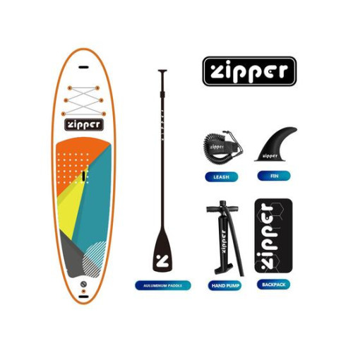 Надувная доска ZIPPER SUP Board (Сап Борд) Sx LINE 11' ORANGE