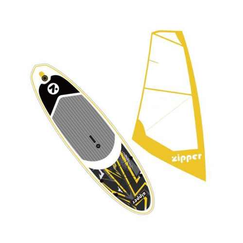 Надувная доска ZIPPER WindSUP Board (виндсап борд) YELLOW WD 10'6'' SAILKIT 3 LINE