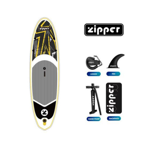 Надувная доска ZIPPER WindSUP Board (виндсап борд) YELLOW WD 10'6'' SAILKIT 3 LINE