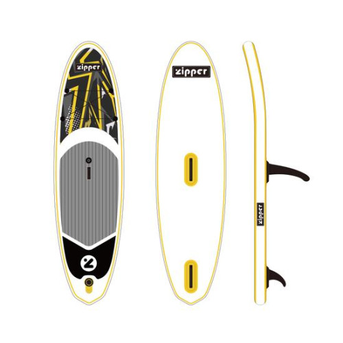 Надувная доска ZIPPER WindSUP Board (виндсап борд) YELLOW WD 10'6'' SAILKIT 3 LINE