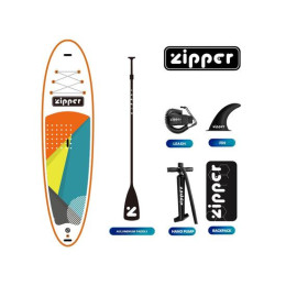 Надувная доска ZIPPER SUP Board (Сап Борд) S LINE 11' ORANGE