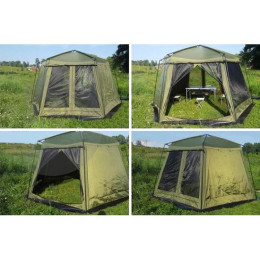 Шатер, тент палатка с сеткой и шторками LANYU