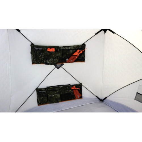 Органайзер-подвесной карман Пингвин для раскладушки, кресла, зимней палатки (5 карманов)