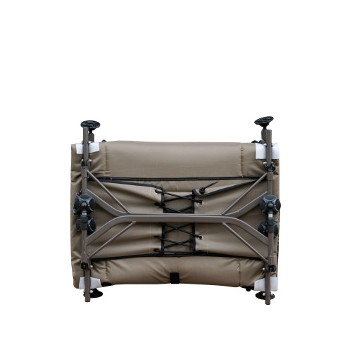 Раскладушка карповая, фидерная, складная , туристическая, для рыбалки Tramp Wide Camo TRF-070