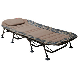 Раскладушка карповая, фидерная, складная , туристическая, для рыбалки Tramp Wide Camo TRF-070