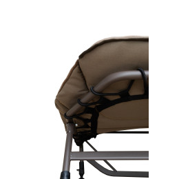 Раскладушка карповая, фидерная, складная , туристическая, для рыбалки Tramp Wide Camo TRF-070