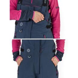 Полукомбинезон зим. Norfin Women NORDIC SPACE BLUE 04 р.XL