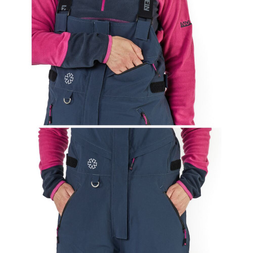 Полукомбинезон зим. Norfin Women NORDIC SPACE BLUE 04 р.XL