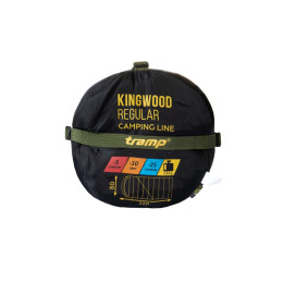 Спальный мешок одеяло Tramp Kingwood Regular (левый) 220*80 см (-25°C)