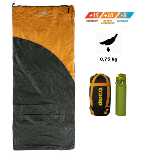 Спальный мешок одеяло Tramp Airy Light Regular (правый) 190*80 см (-5°C)