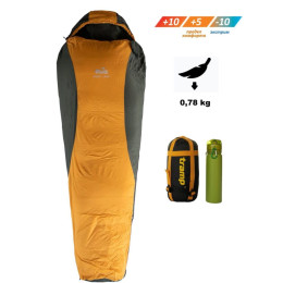 Спальный мешок кокон Tramp Windy Light Regular (правый) 220*80*55 см (-10°C)