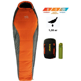 Спальный мешок кокон Tramp Fjord T-Loft Compact (левый) 200*80*50 см (-20°C)