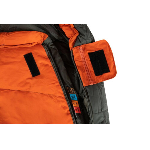 Спальный мешок кокон Tramp Fjord T-Loft Compact (левый) 200*80*50 см (-20°C)