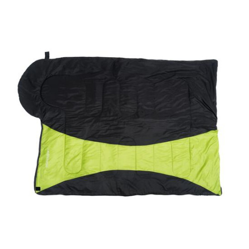 Спальный мешок ACAMPER HYGGE 2*200г/м2 (black-green)