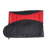 Спальный мешок ACAMPER HYGGE 2*200г/м2 (black-red)