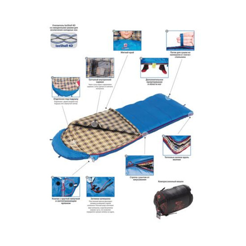 Спальный мешок BTrace Duvet