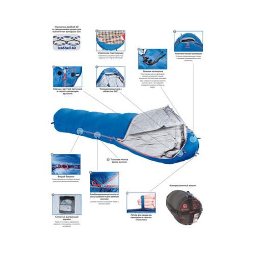 Спальный мешок BTrace Snug