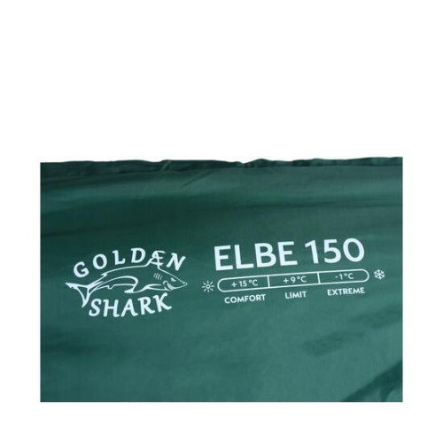 Спальный мешок Golden Shark Elbe 150, 220х75см правая молния
