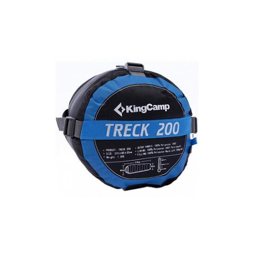 Спальный мешок KingCamp Trek 200 (-4С) 3191 blue