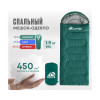 Спальный мешок RSP SLEEP 450 зеленый, левая молния