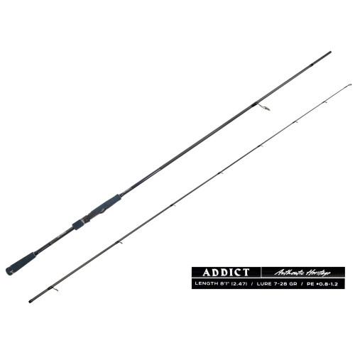 Удилище спин. Lucky John Addict 28 8'1"/2.47