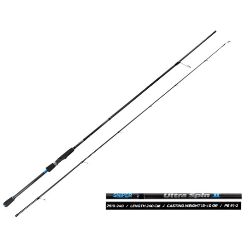 Удилище спин. Salmo Sniper ULTRA SPIN II 40 2.40