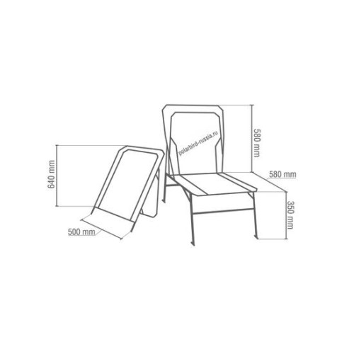 Кресло-трансформер Снегирь (бордово-чёрное)