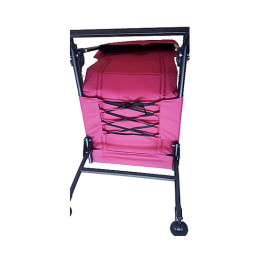 Кресло-трансформер Снегирь (бордово-чёрное)