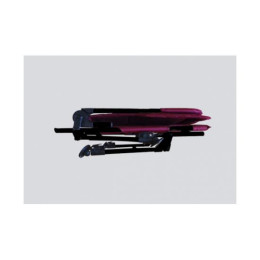 Кресло-трансформер Снегирь (бордово-чёрное)