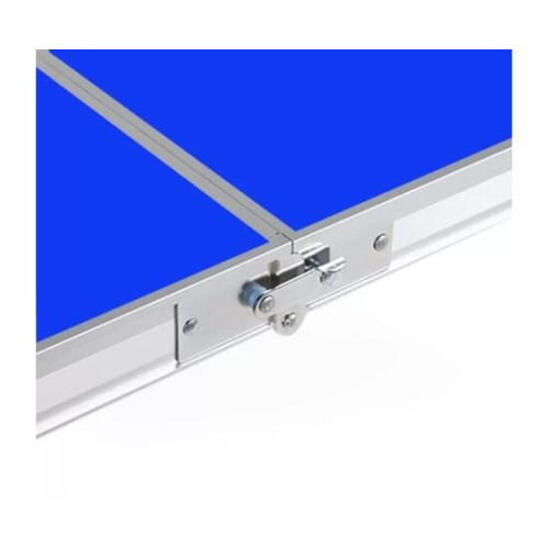 Набор раскладной стол и 6 стульев 60*180см синий усиленный