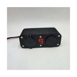 Выносной блок USB и розетка 12v провод 1,5 метра BatteryCraft