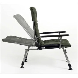 Кресло карповое складное Elektrostatyk с подлокотниками и столиком F5R ST/P