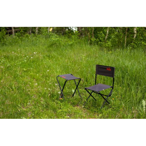 Табурет Tramp стальной со спинкой