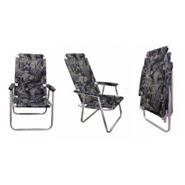 Складное алюминиевое кресло Медведь Вариант №3 (46*46*80 см)