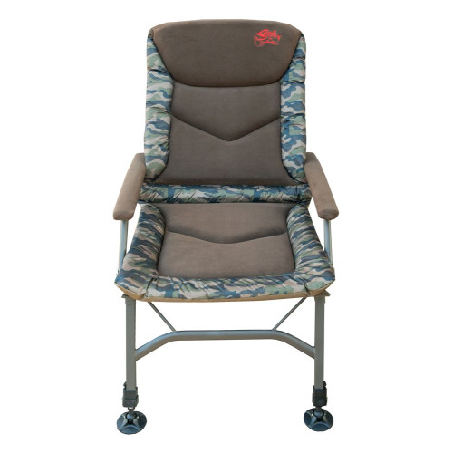 Кресло карповое, фидерное, складное, туристическое, для рыбалки Tramp Royal Camo TRF-071