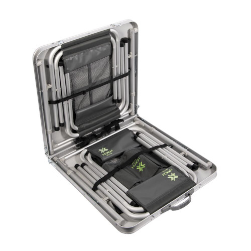 Стол туристический склад. Norfin RUNN NF Alu 120x60 +4 стула набор