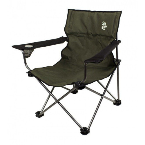 Кресло складное с мягкими подлокотниками Elektrostatyk F1 (зеленый)