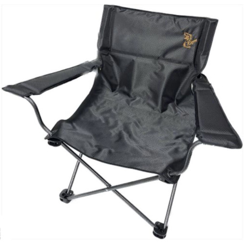 Кресло складное с мягкими подлокотниками Elektrostatyk F1 (черный)